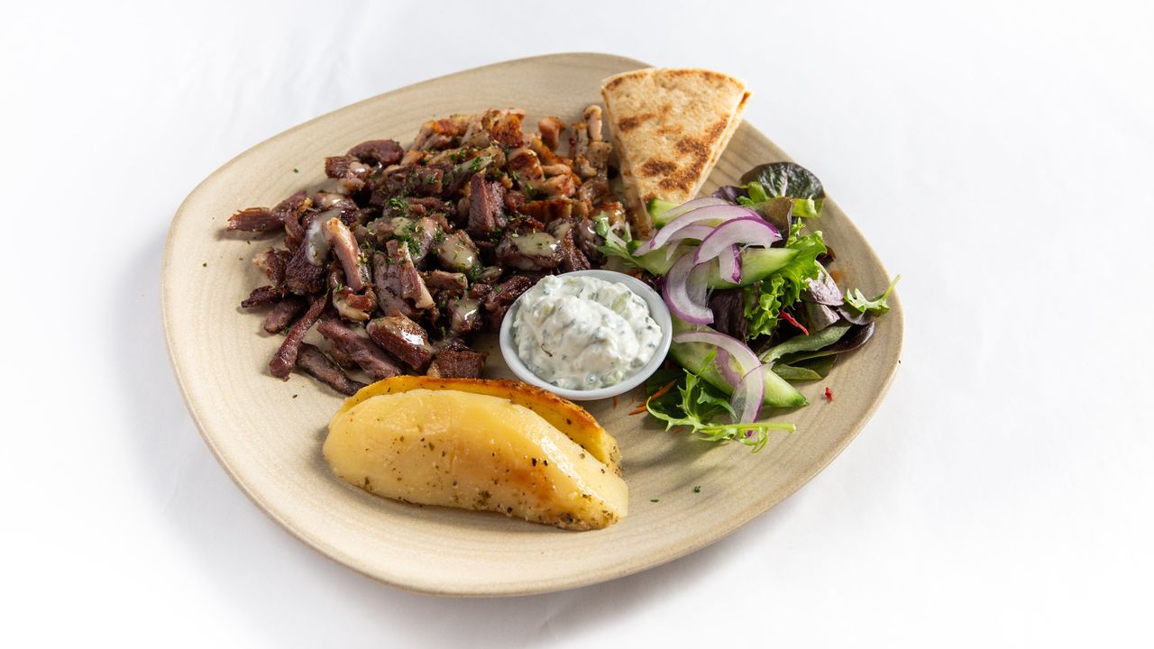 Lamb and Chicken Mix Gyros