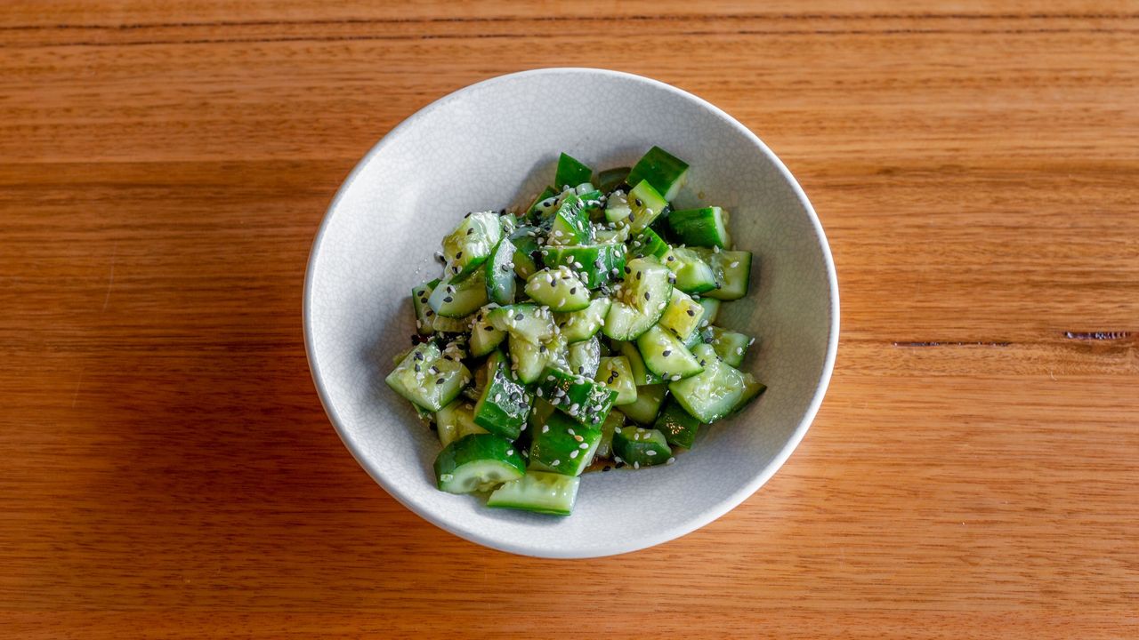 Crunchy Cucumber Salad