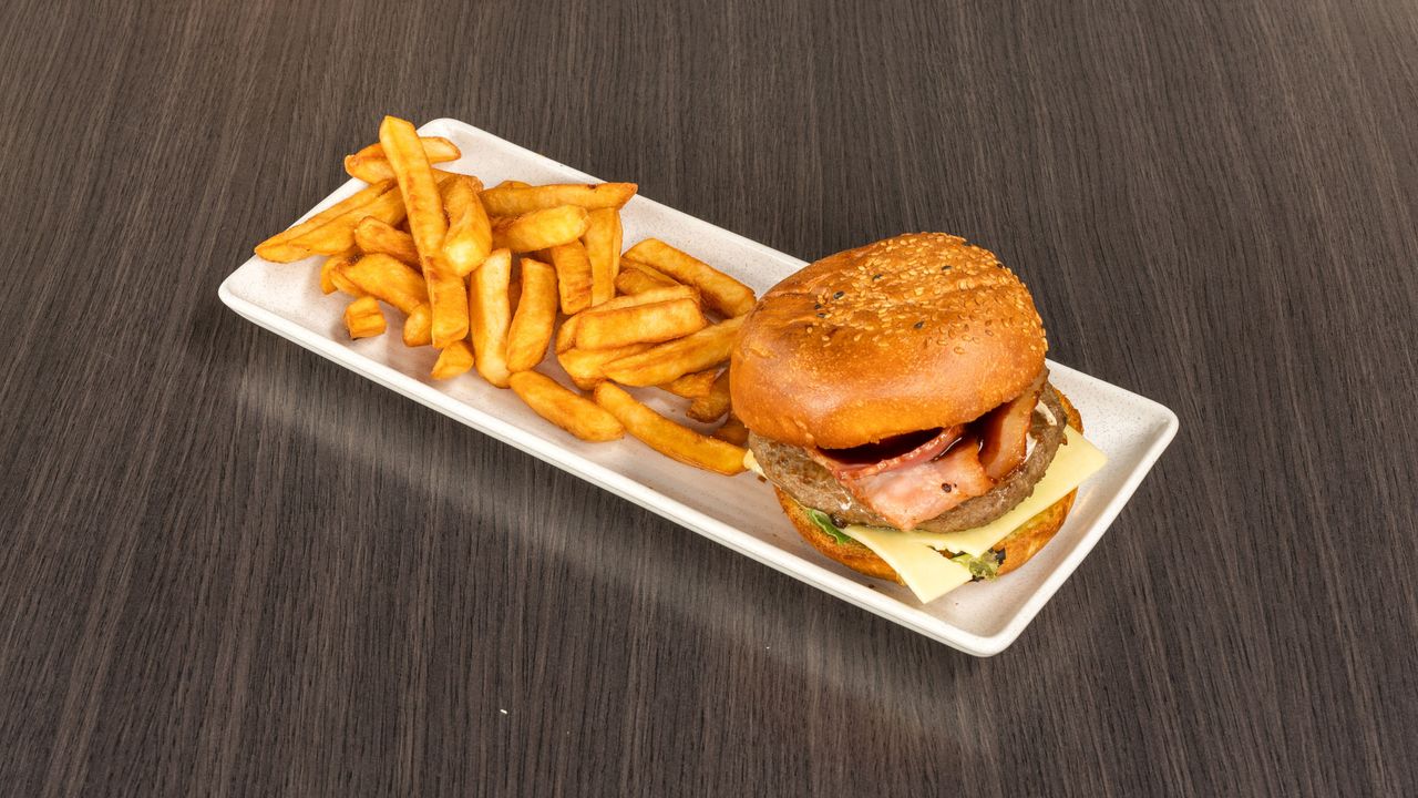 Gourmet Beef and Bacon Burger