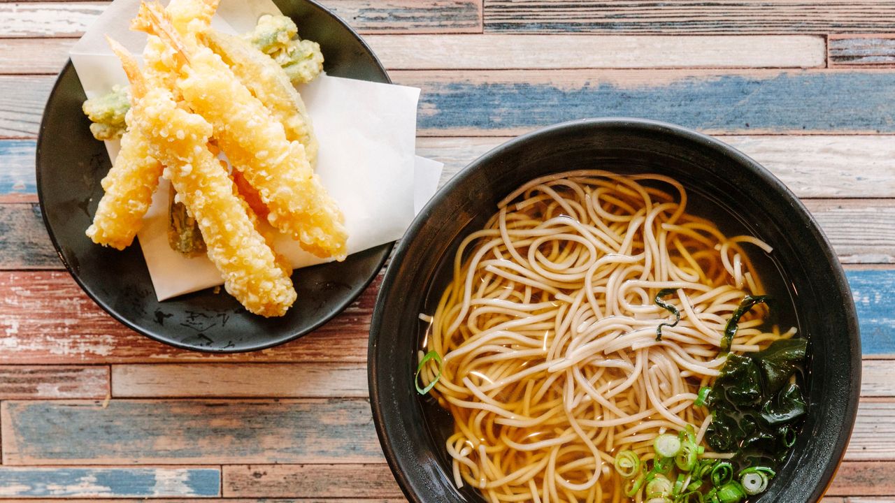 Tempura Prawn Soba
