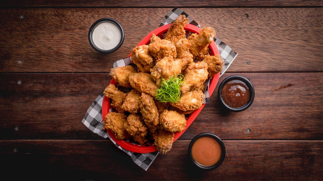 Large Fried Chicken Wings