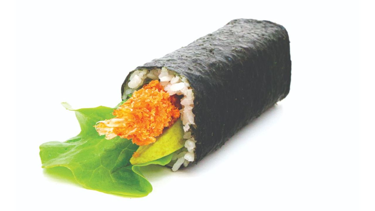 Panko Prawn Hand Roll