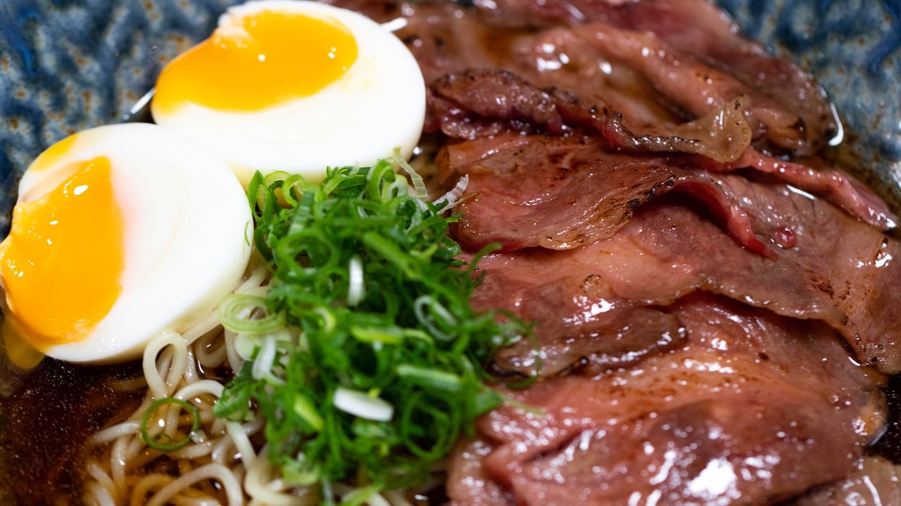 Sukiyaki Beef Ramen Toppings Set