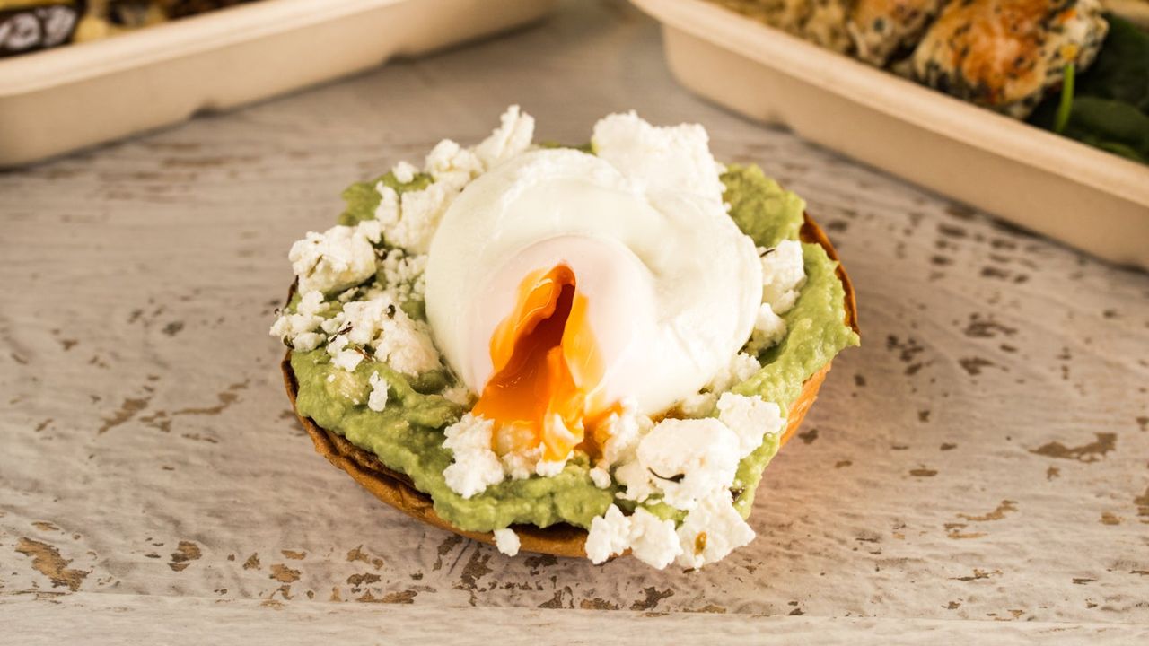 Avocado, Feta & Poached Egg Toast