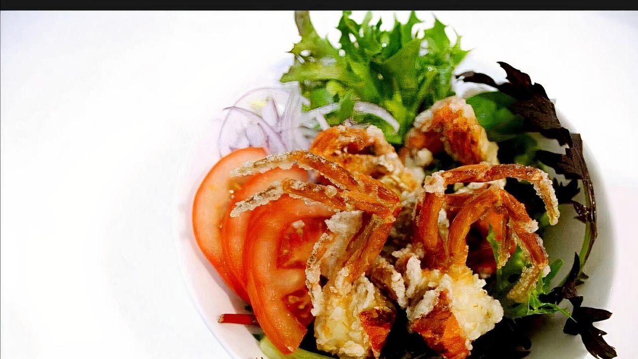 Soft Shell Crab Salad