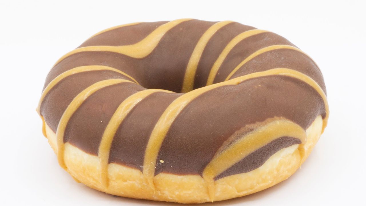 Gooey Caramel Donut with Sweet Caramel Filling