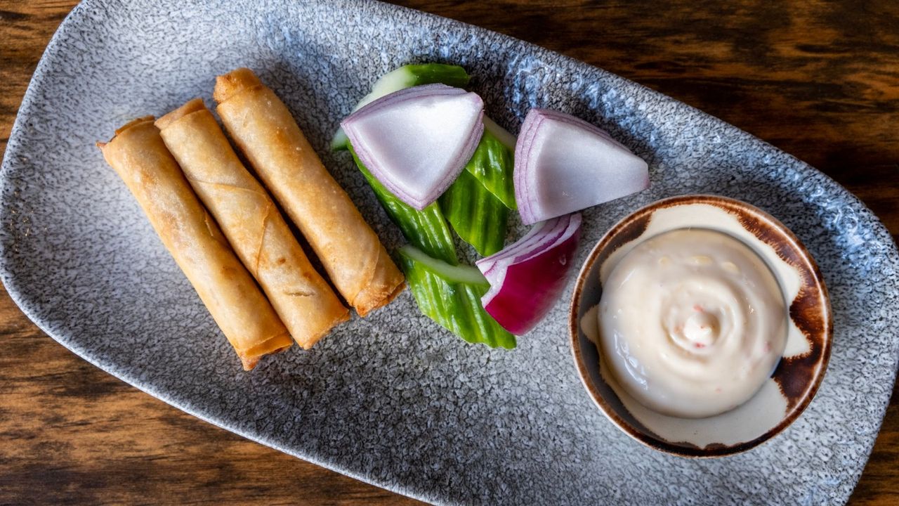 Mini Pork Spring Rolls (3)