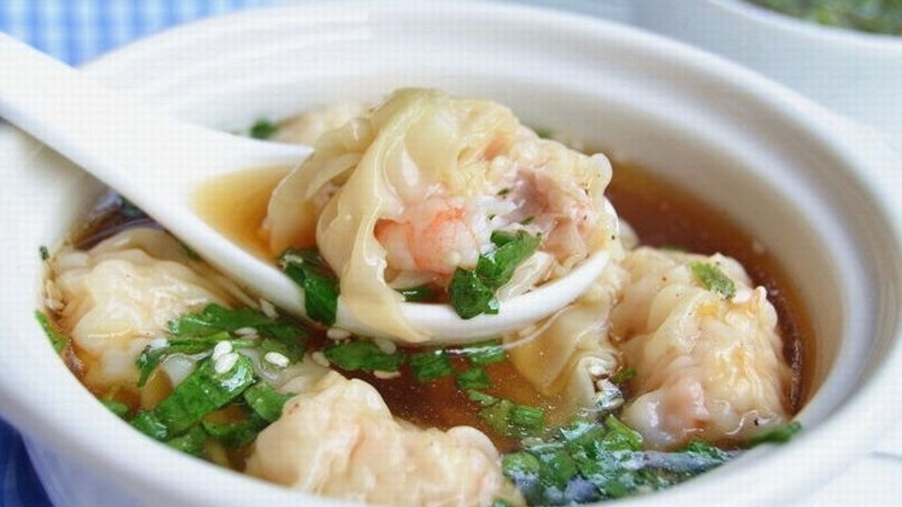 Wonton in Chicken Broth