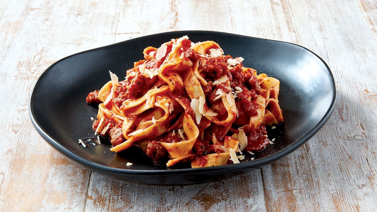 Fettuccine Bolognese