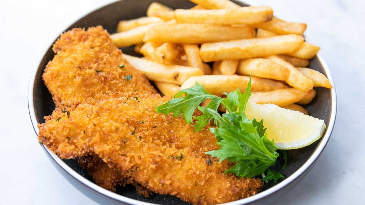 Crumbed Fish & Chips