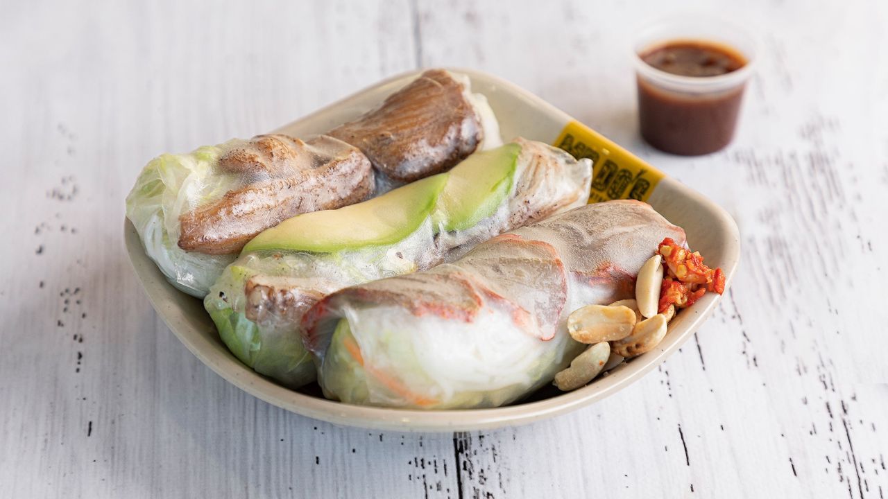 Grilled Lemongrass Pork Rice Paper Box (GF)