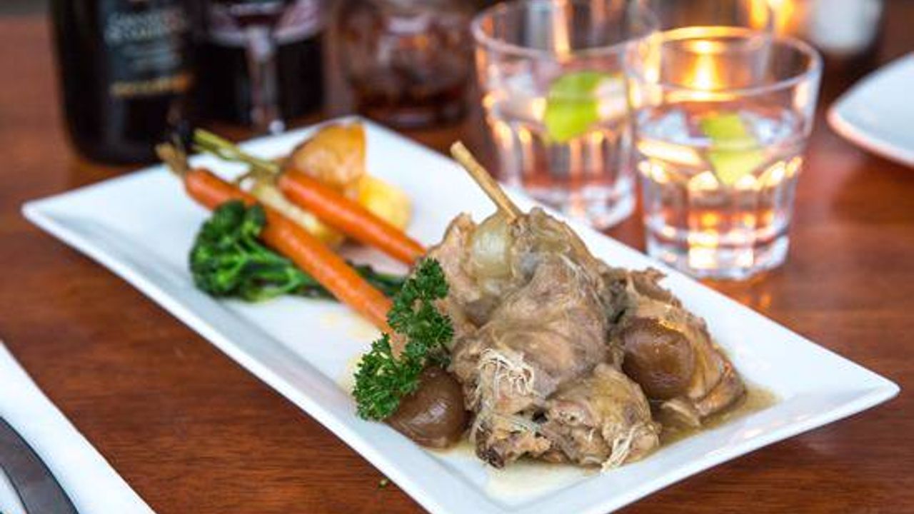 Coniglio Brasato Alla'Agrodolce