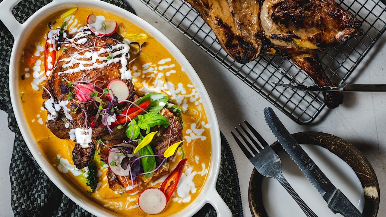 Red Curry Roasted Duck