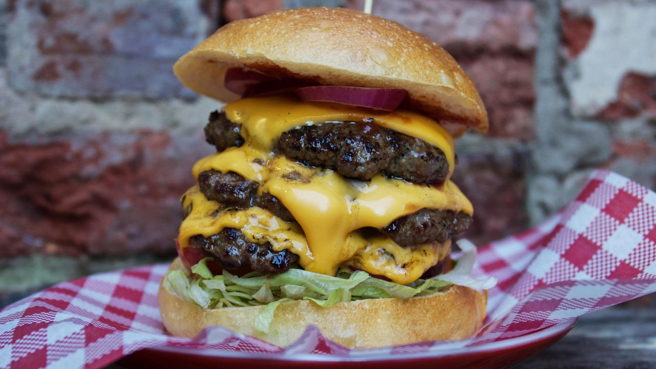 Triple Cheese Burger