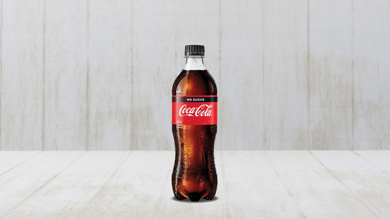 600ml Coke no sugar