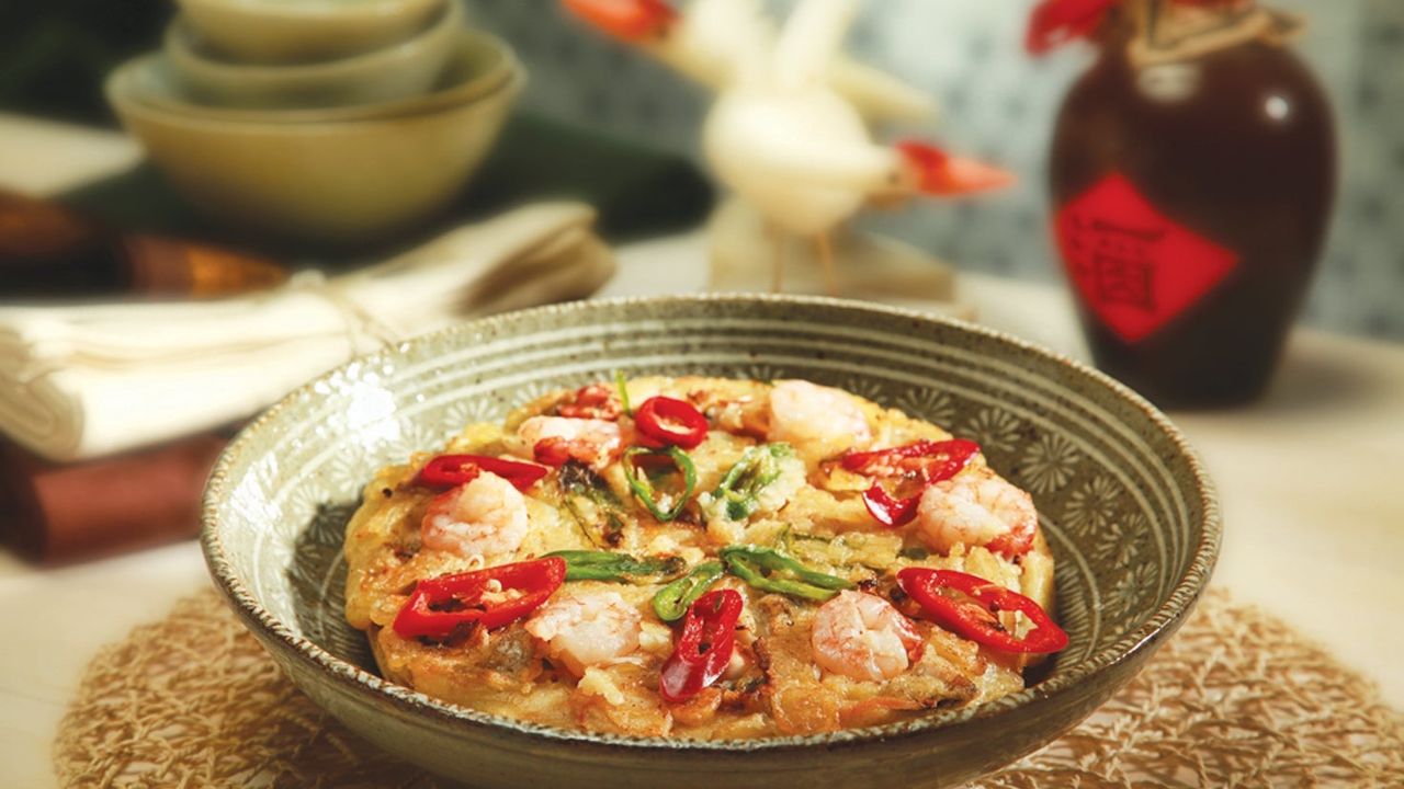 Seafood Pancake