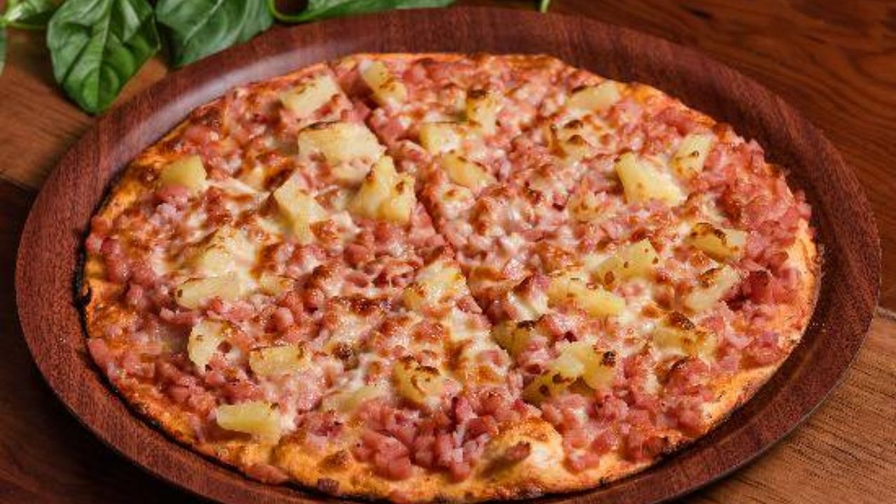 Ham and Pineapple Pizza