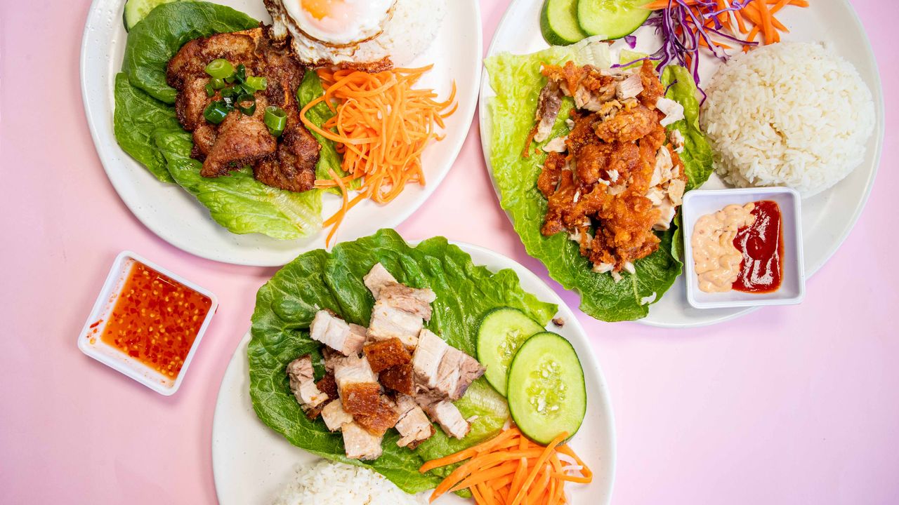 Rice with Crispy Chicken