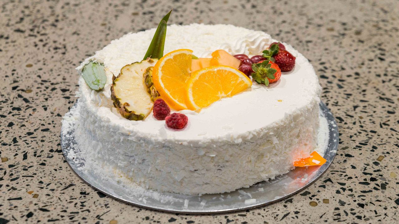 White Forest Cake