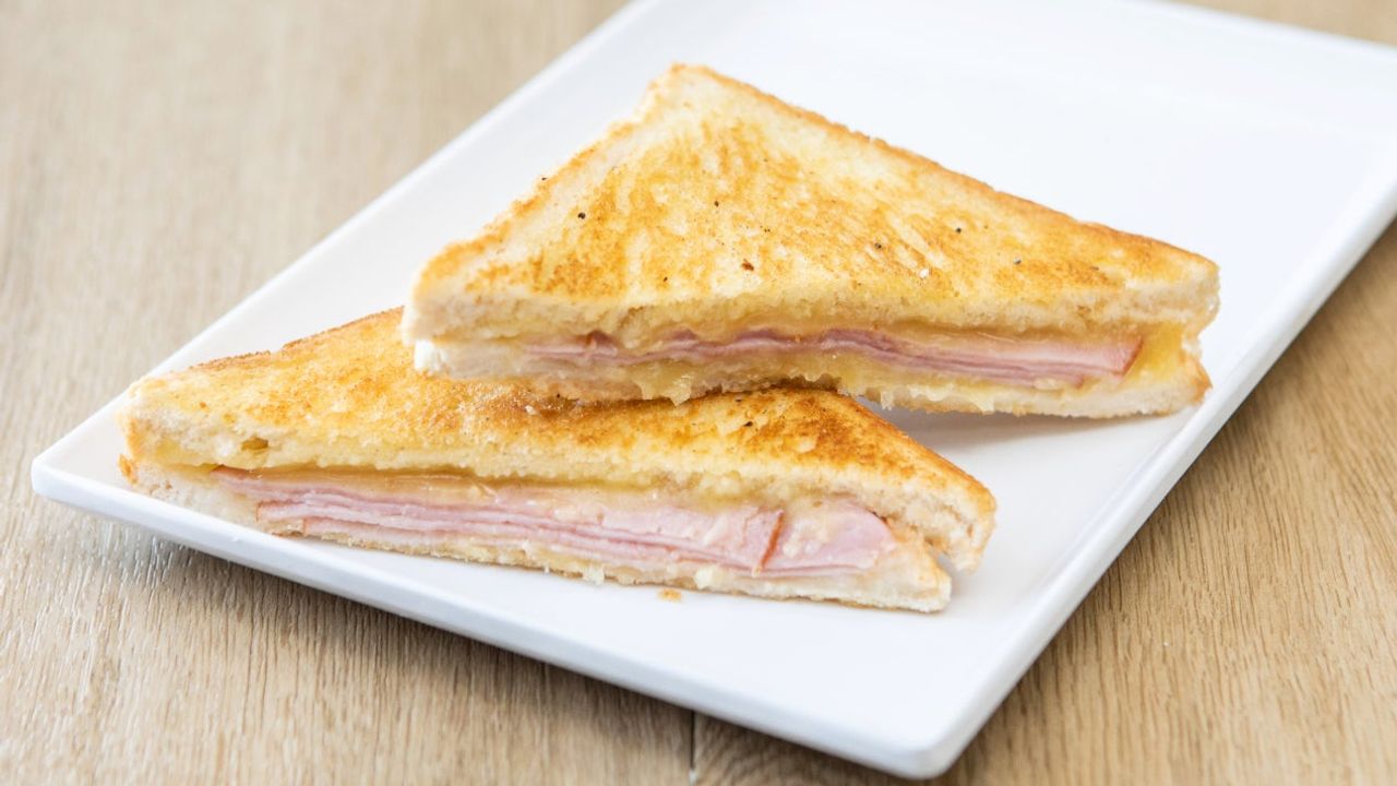 Ham and Cheese Toasted Sandwich