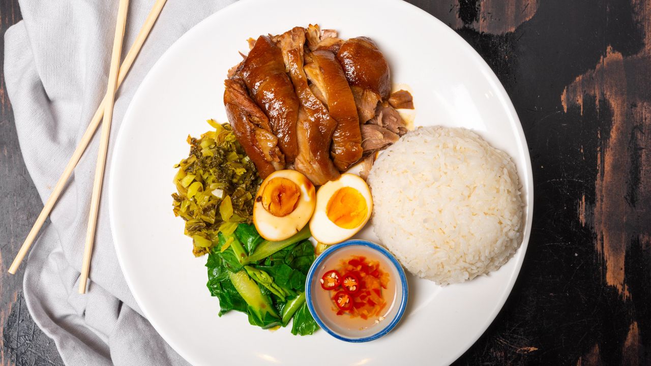 Braised Pork with Rice