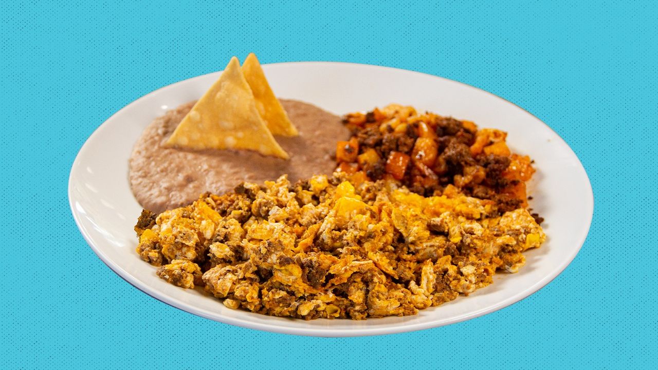 Chorizo & Egg Plate