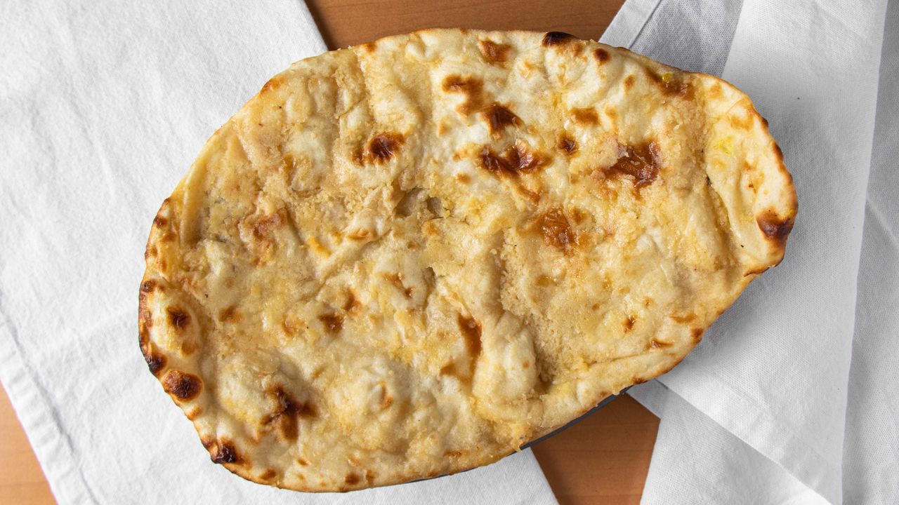 56. Garlic Naan
