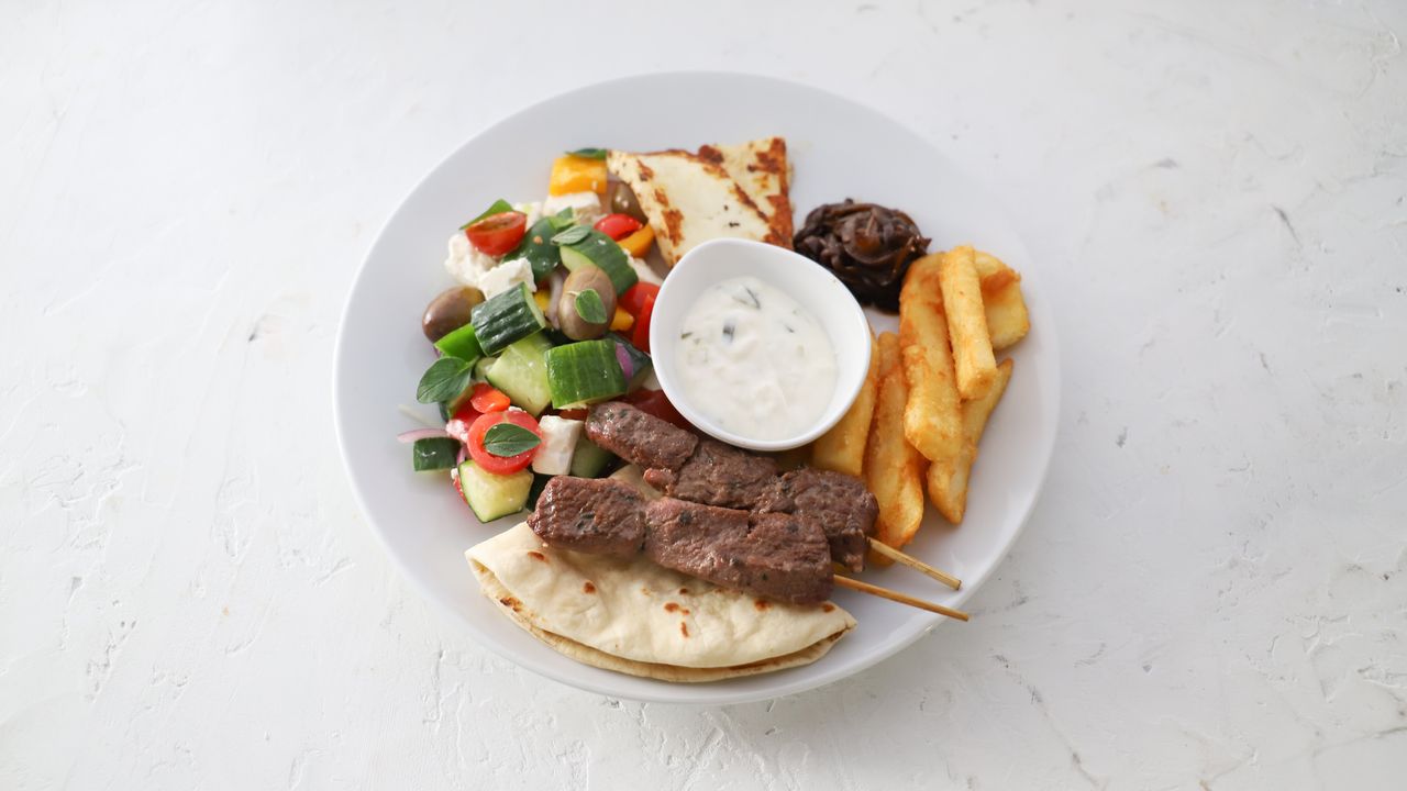 Souvlakia Plate