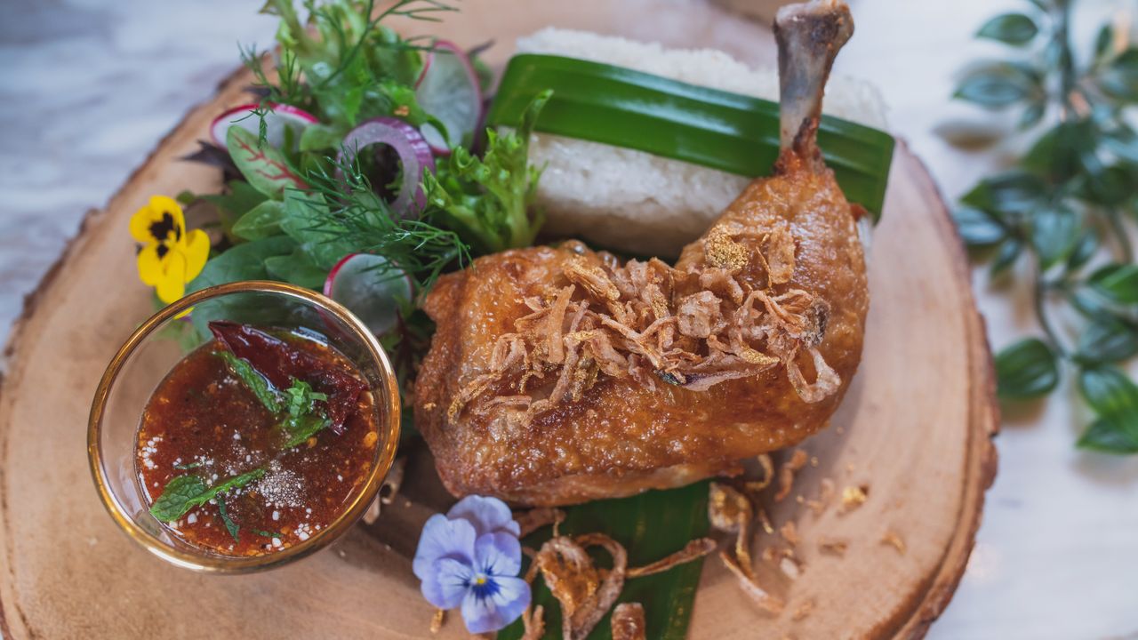 Chicken Confit Sticky Rice