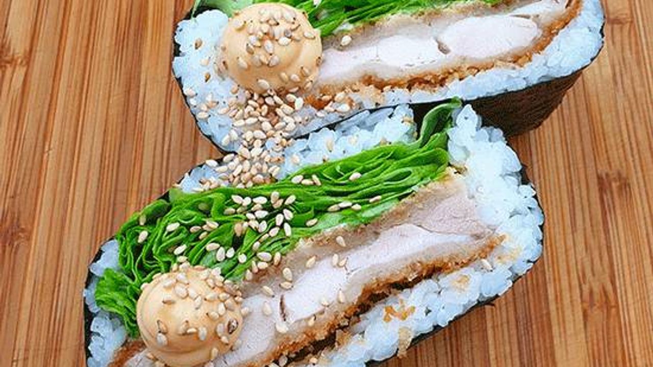 Triple 'S' - Sushi Schitzel Sandwich (2 pieces)