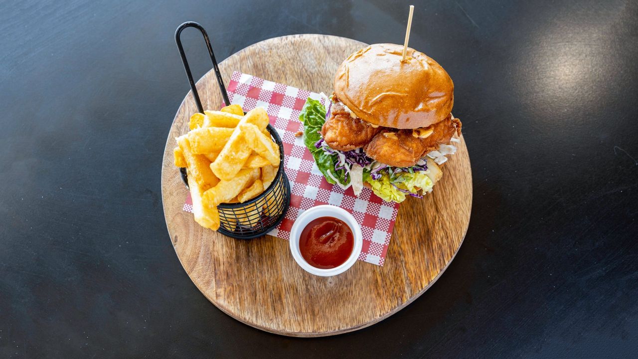 Fried Chicken Burger