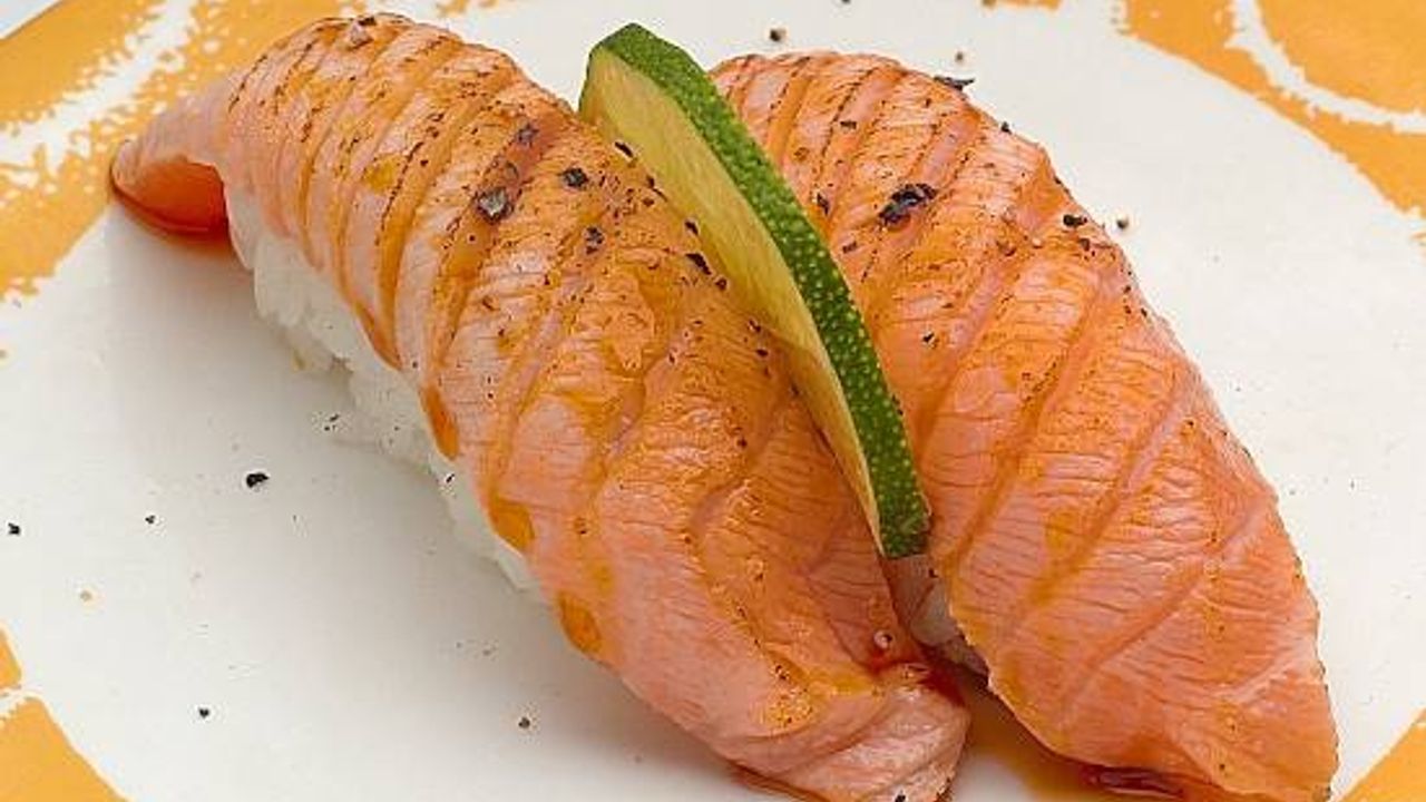 Seared Salmon Nigiri