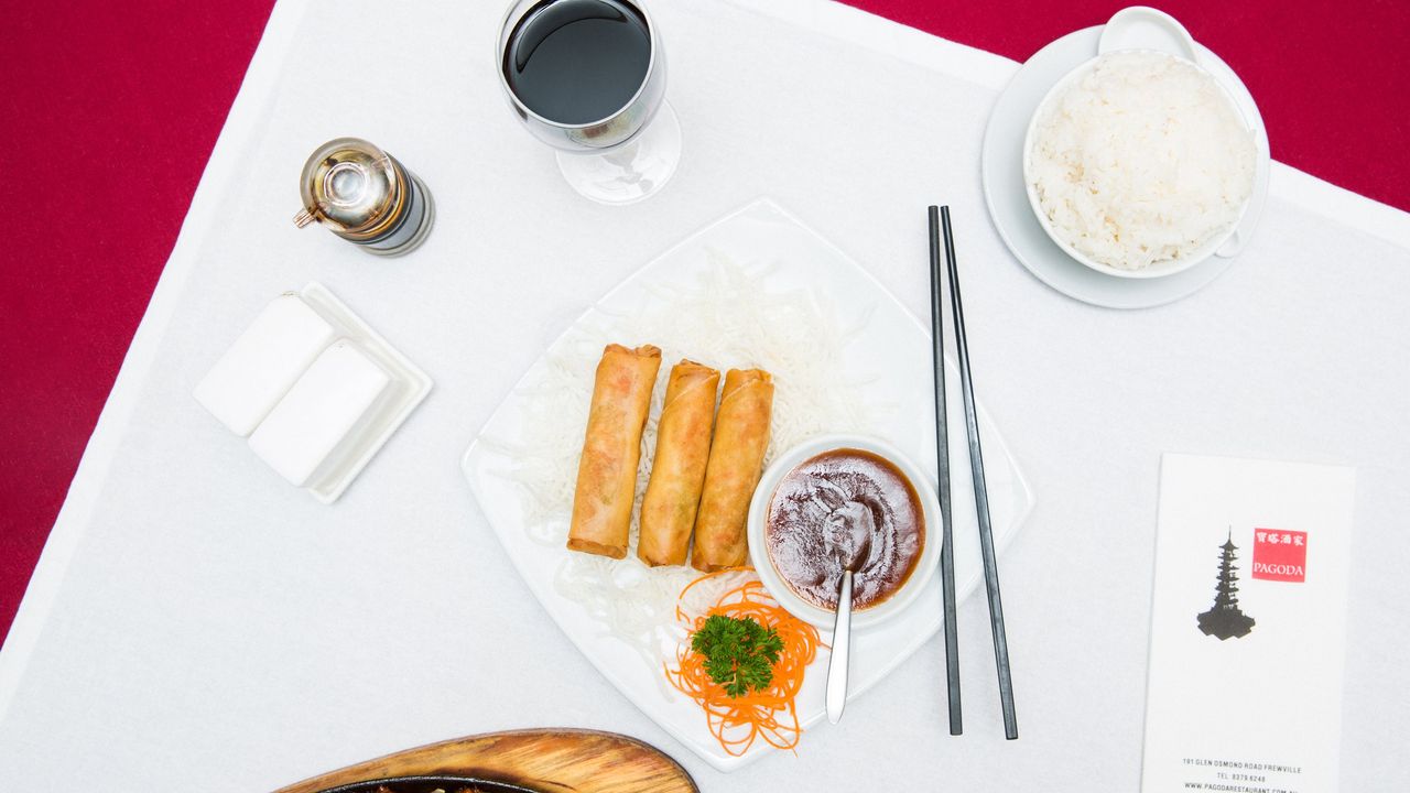 Vegetarian Spring Rolls (V)