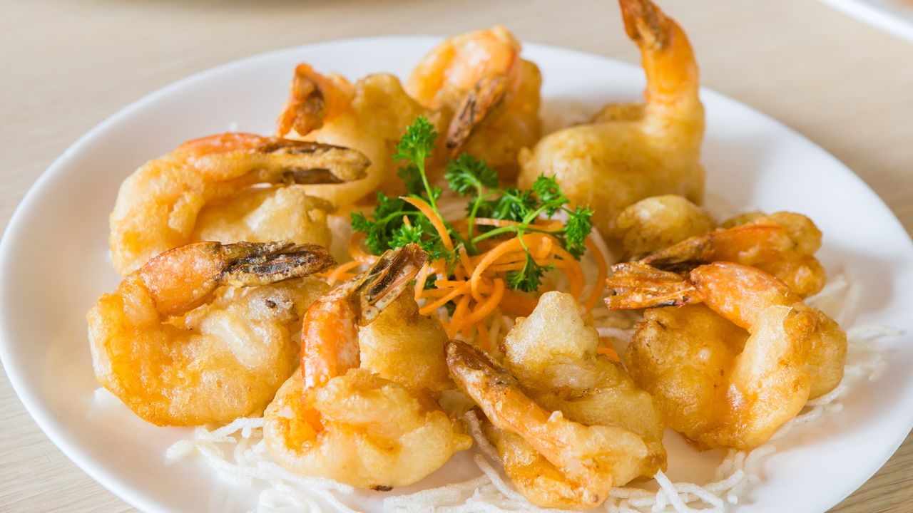 Honey King Prawns