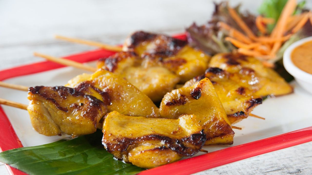 Satay Chicken (4 pcs) (P) (Must Try)