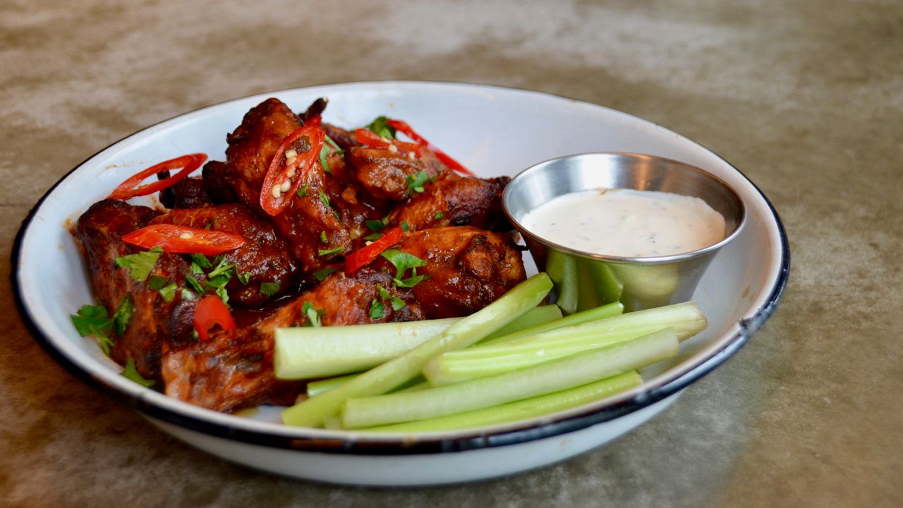 Smoked Hot Wings (GF)