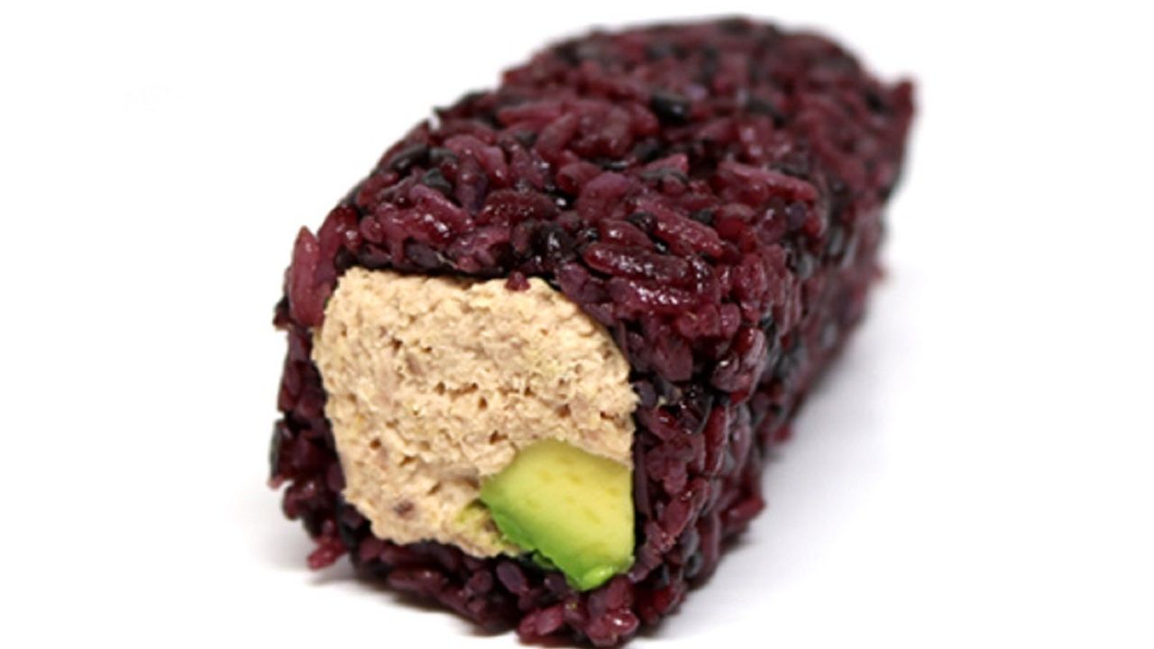Black Rice Tuna Avocado