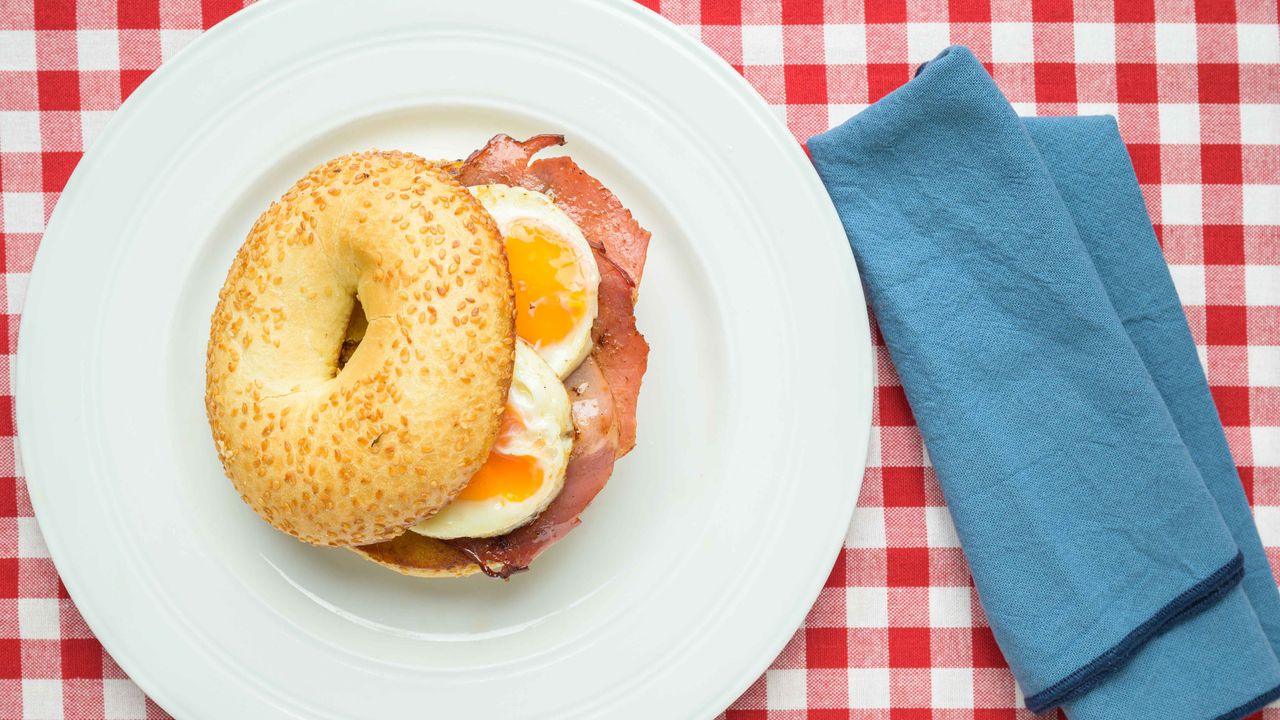 Bacon and Egg Bagel