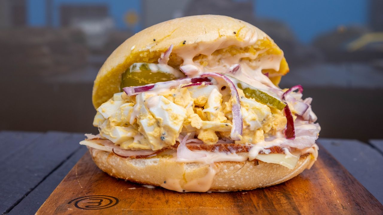 Leg Ham & Egg Salad