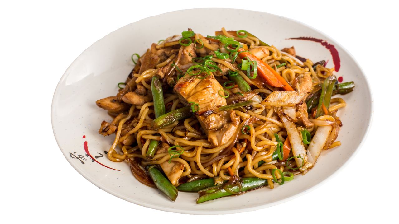 Chicken Stir Fried Egg Noodle