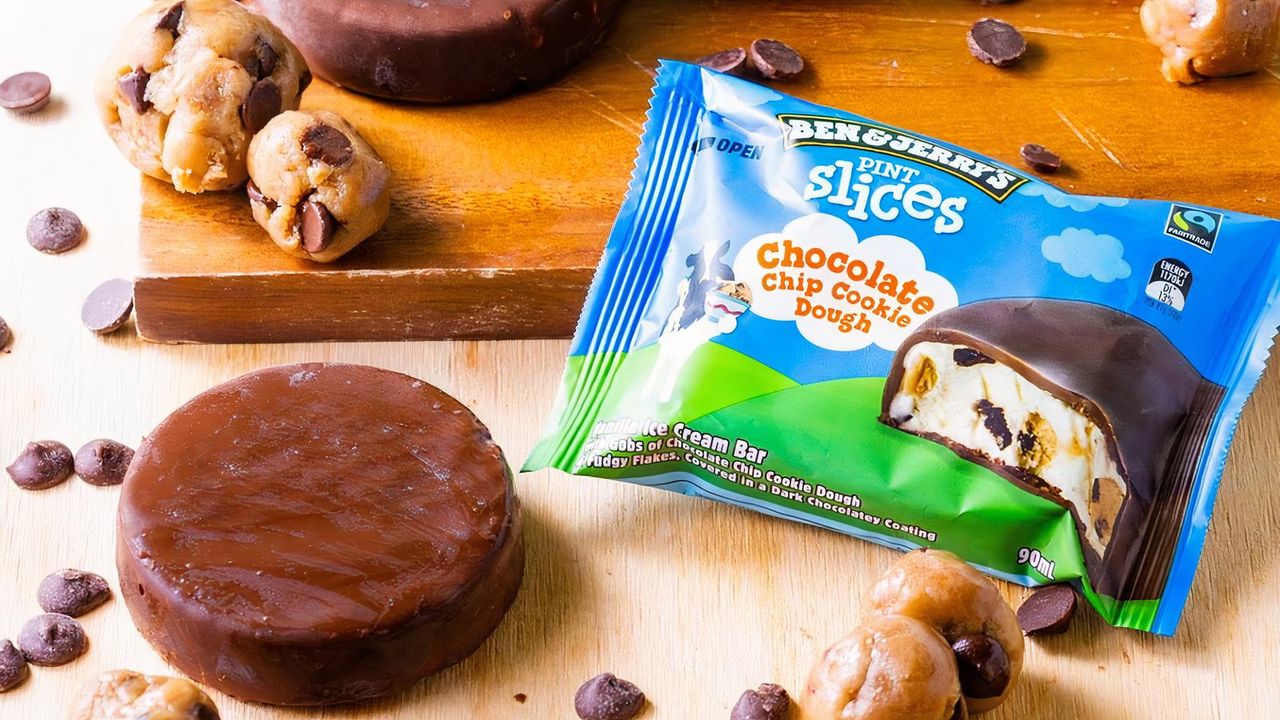 Chocolate Chip Cookie Dough Euphoria Pint Slice!