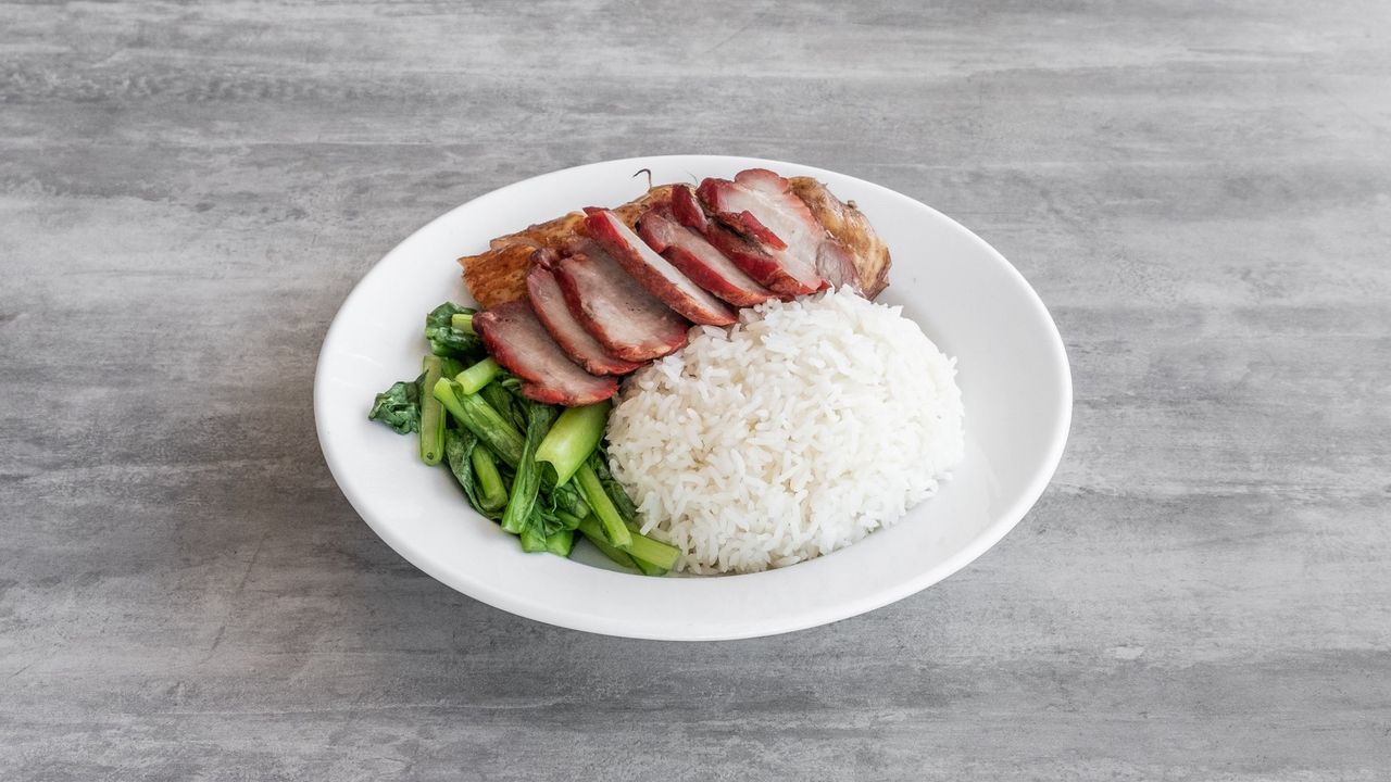 103 BBQ Pork & Soy Chicken with Rice