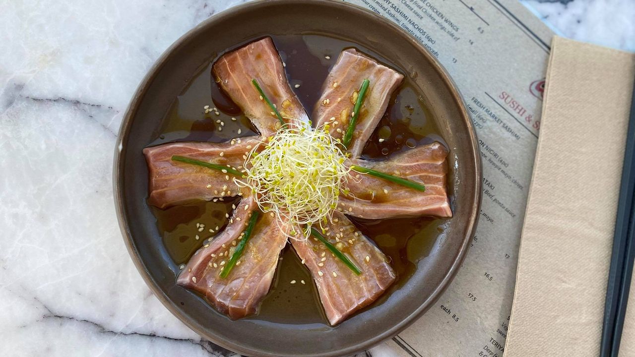 Salmon Ginger Ceviche