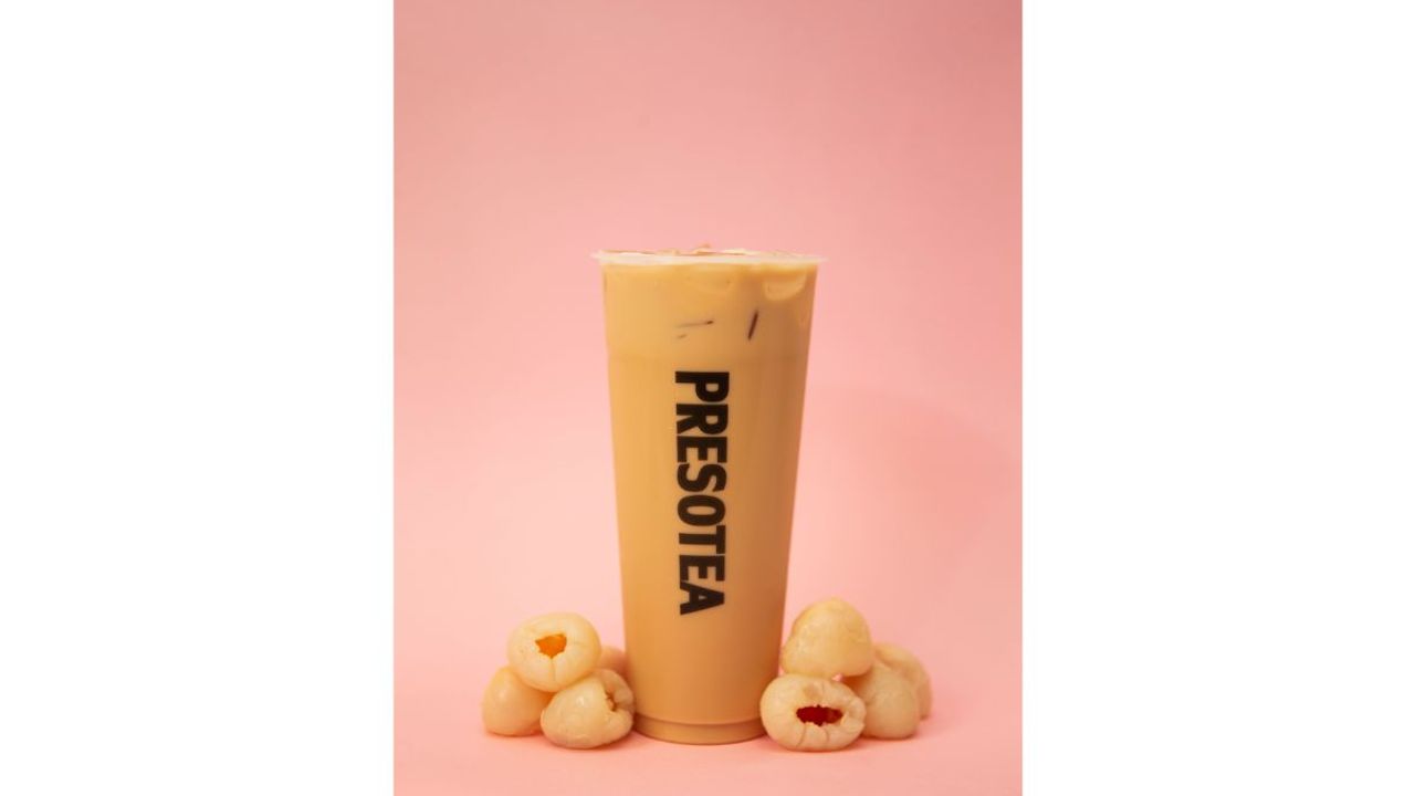 Lychee Milk Tea