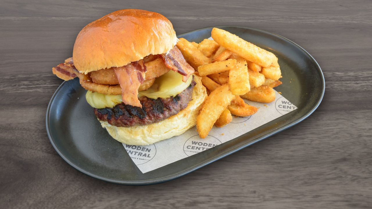 Maple Bacon Cheeseburger
