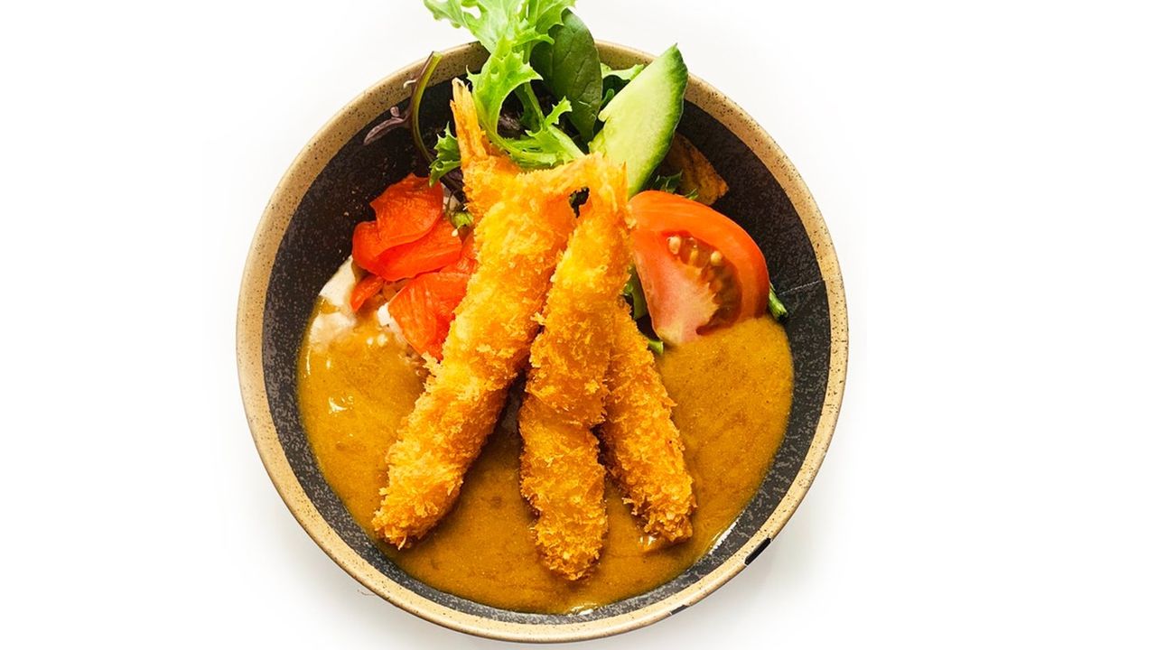 Prawn Katsu Curry Rice