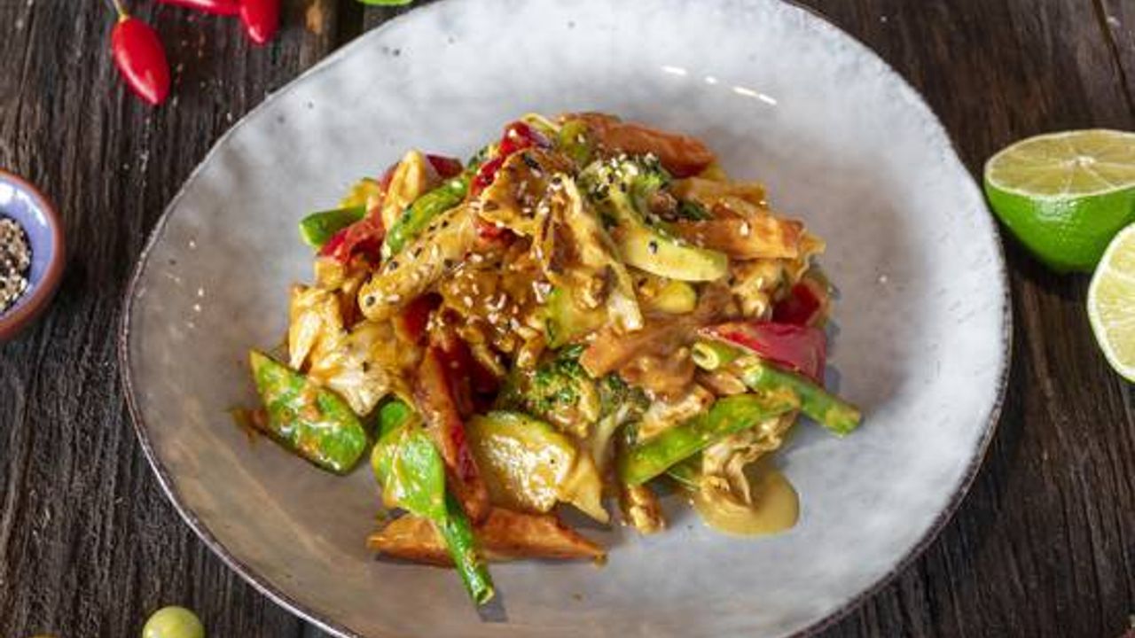 Pad Num Satay