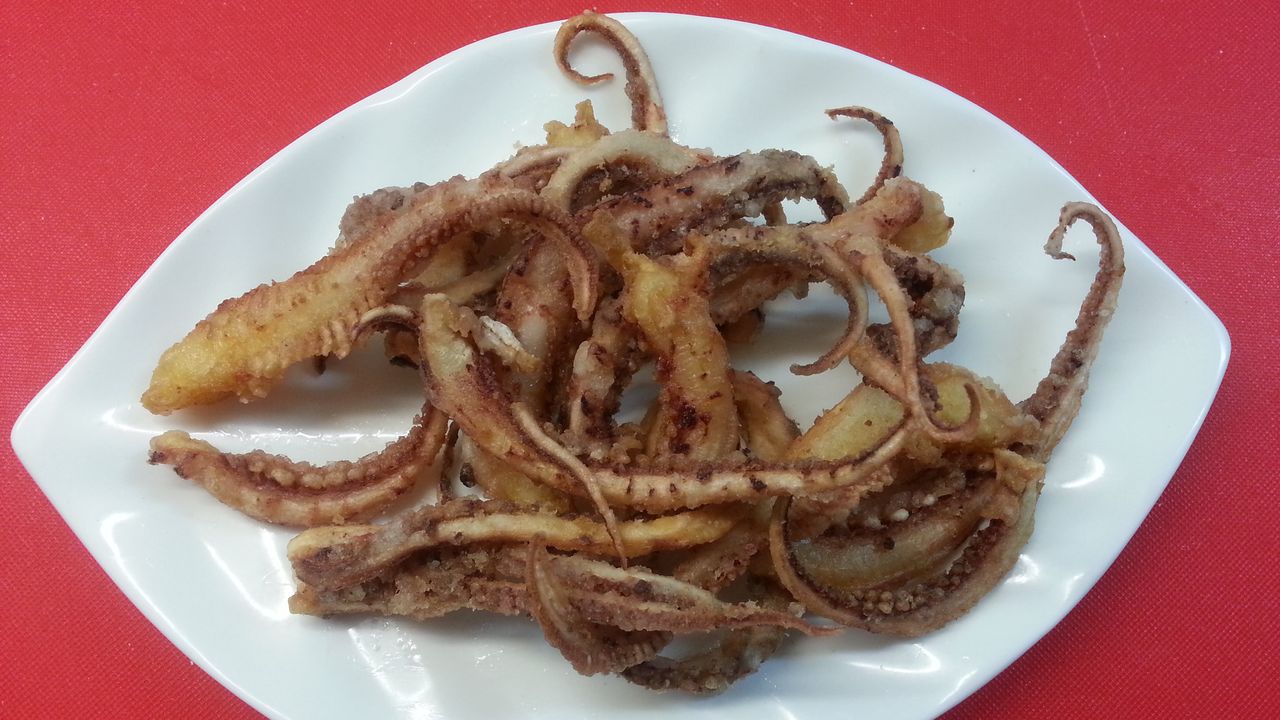 Fried Squid Tentacles