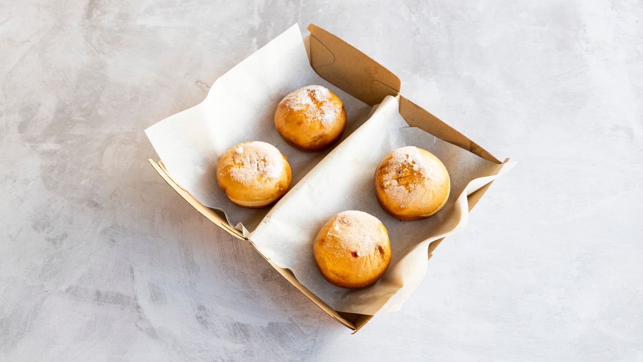 Hot Jam Donuts