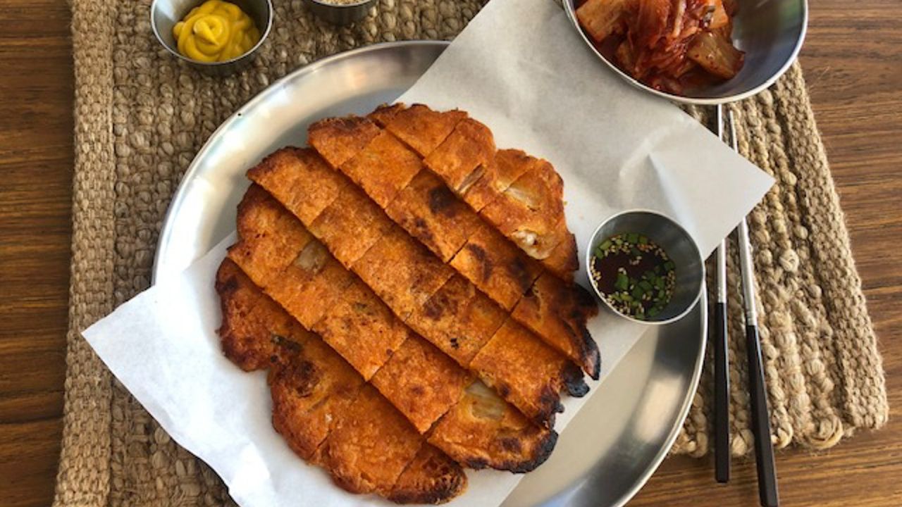 Kim-chi Pancake (Kimchi Jeon)